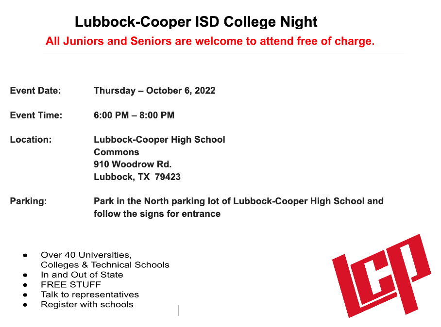 Scheduling, Graduation, and Course Guide LubbockCooper ISD