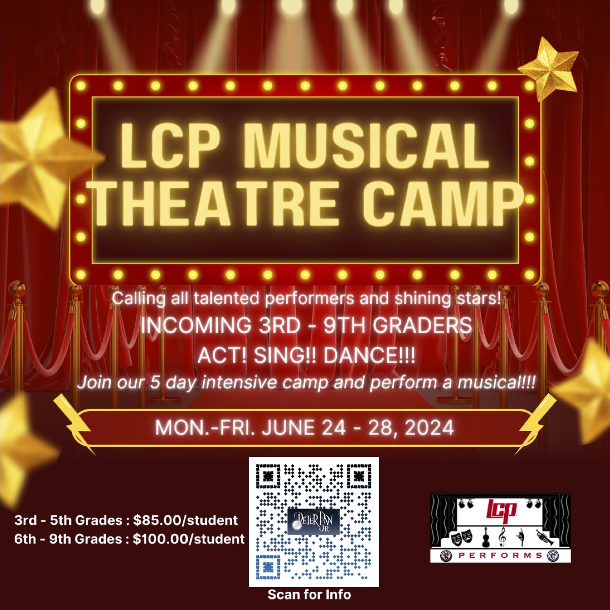 LCP Musical Theatre Camp 2024
