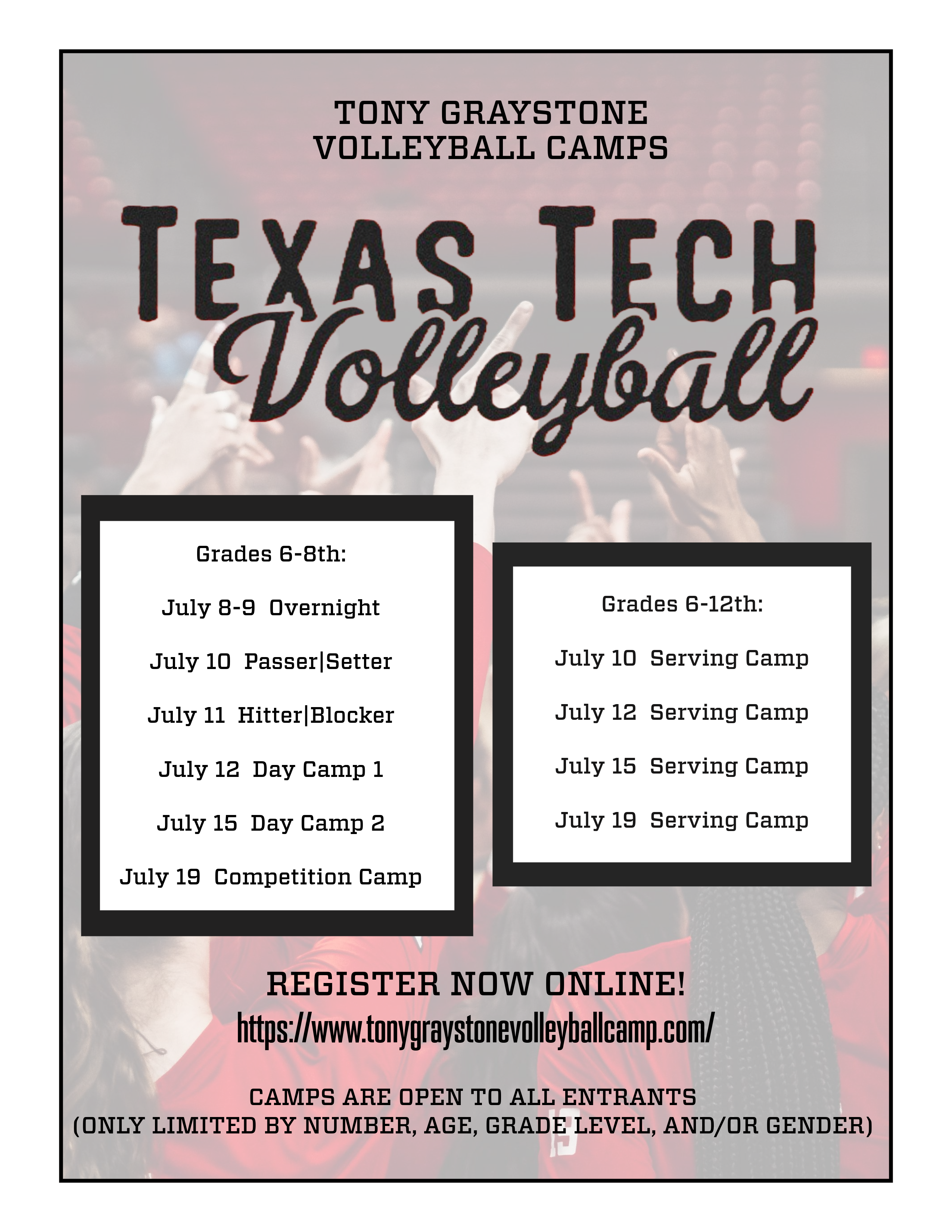 Texas Tech Volleyball 