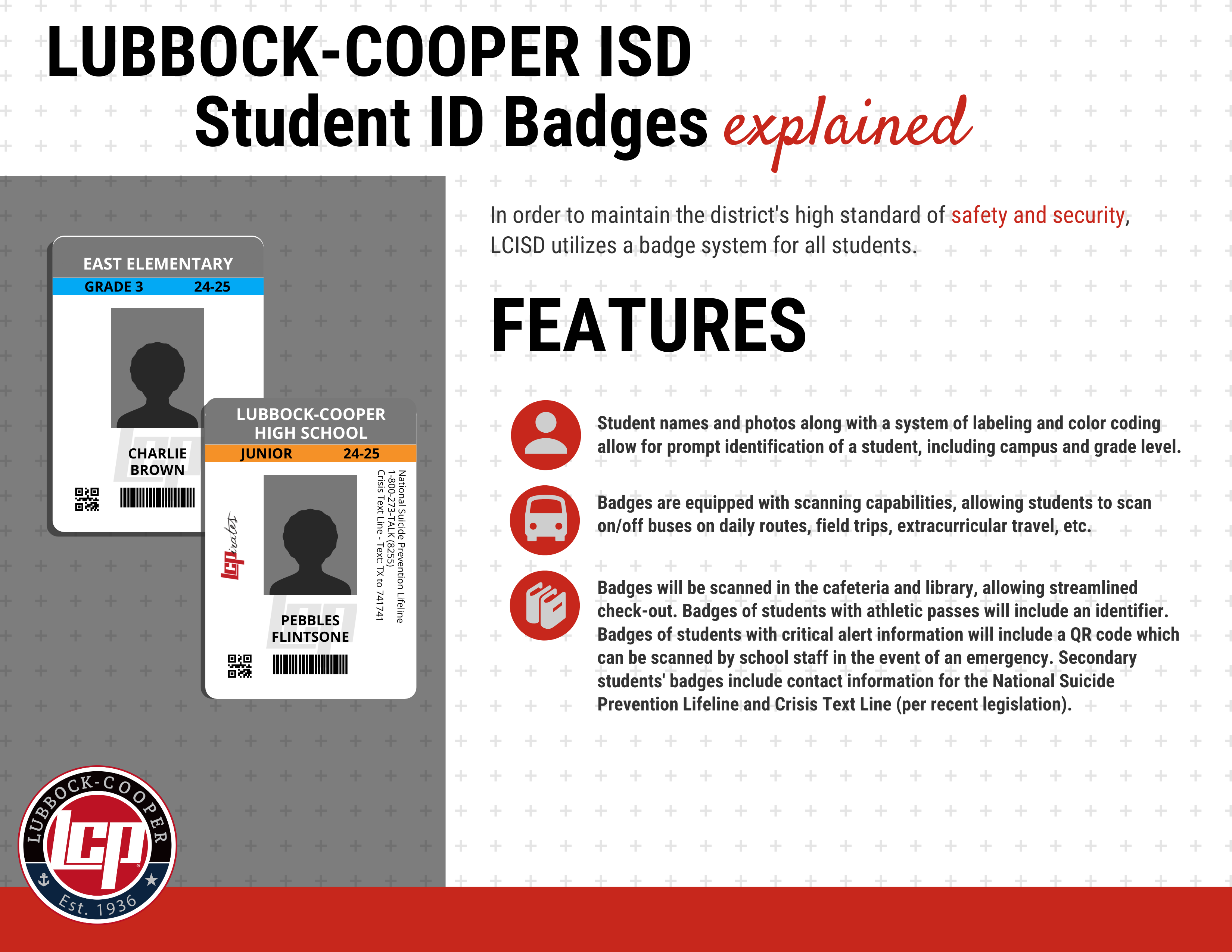 student badges explained