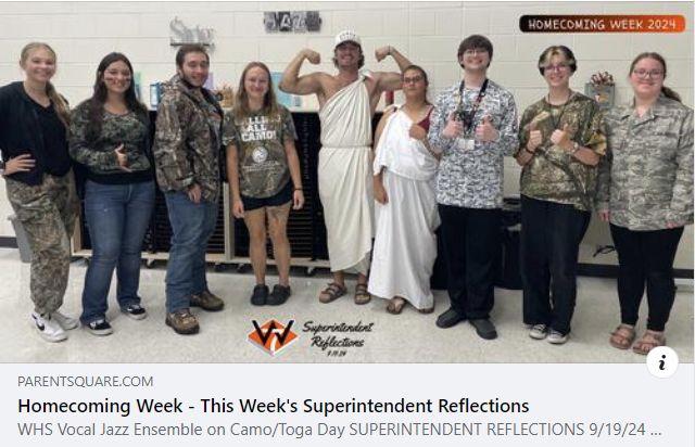 Superintendent Reflections 9.19.24