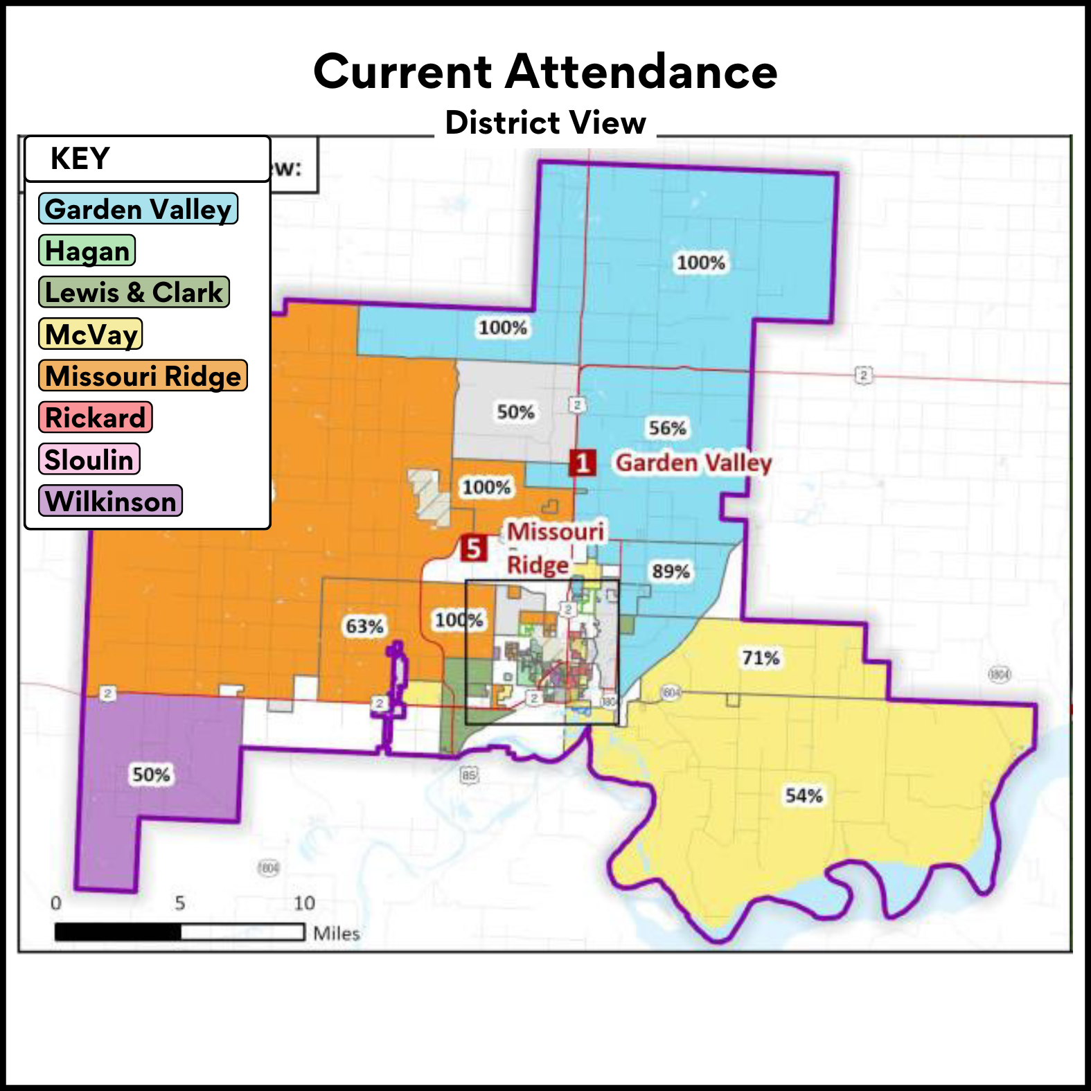 Current Attendance District