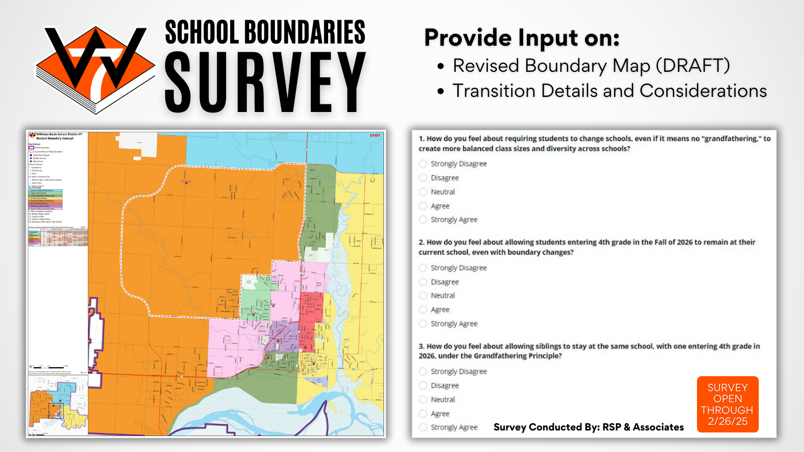 School Boundaries Survey