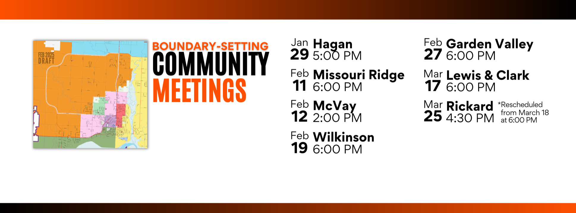 Boundary-Setting Community Meetings