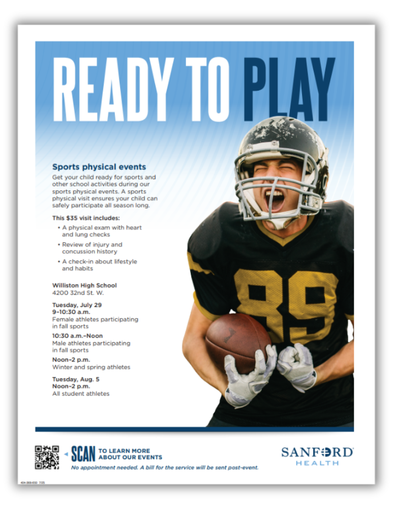Physical Sports Flyer