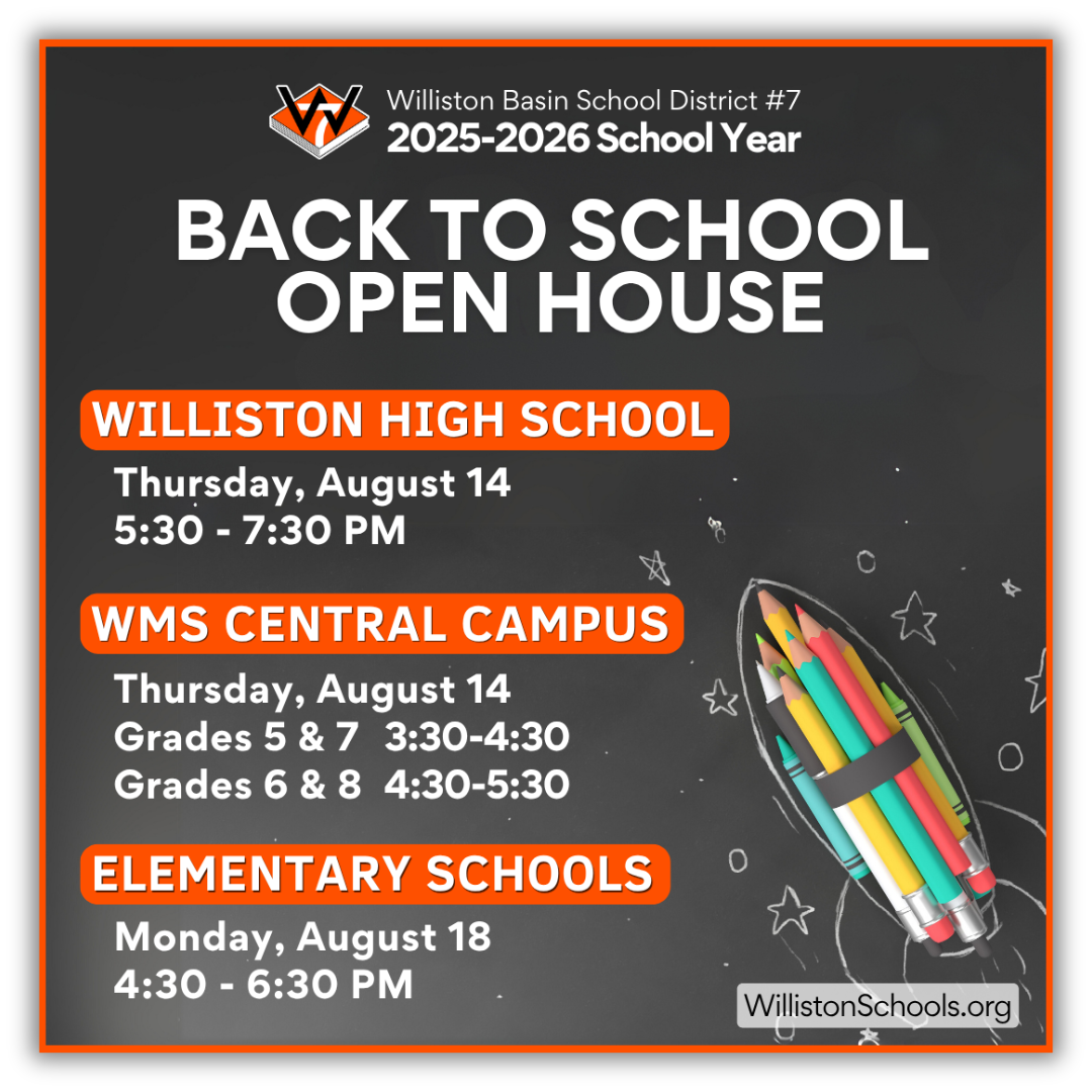 open house schedule