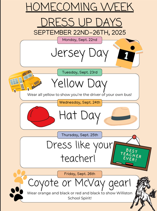 Homecoming | Williston Basin School District #7