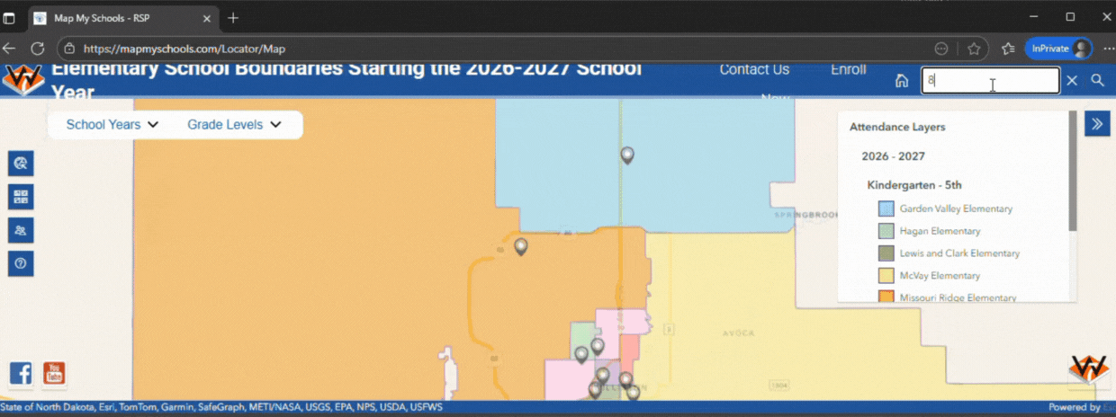 Boundary Locator Map
