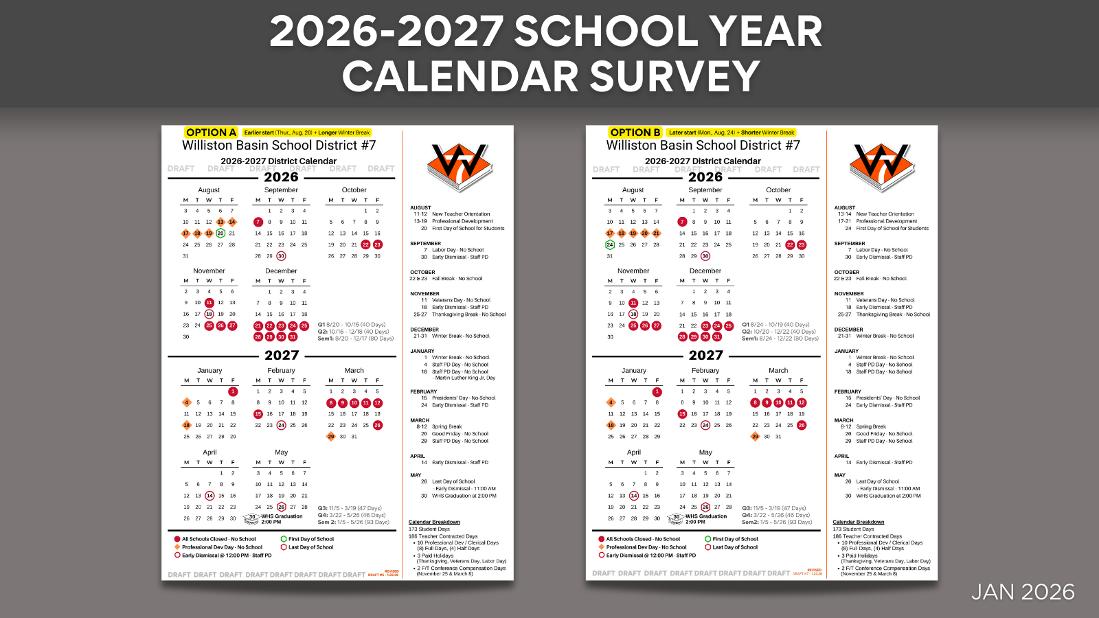 school calendar vote