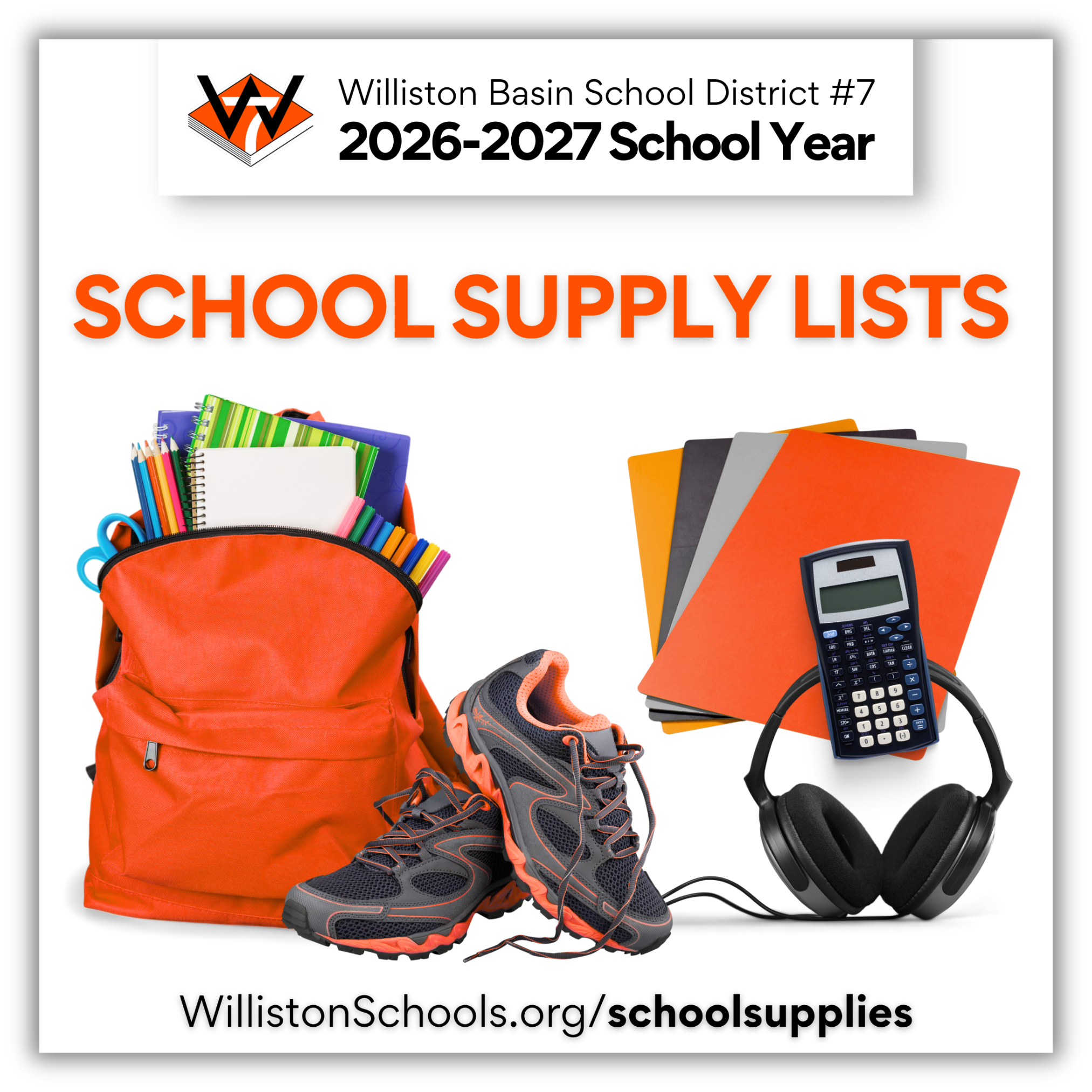 School Supply Lists Image