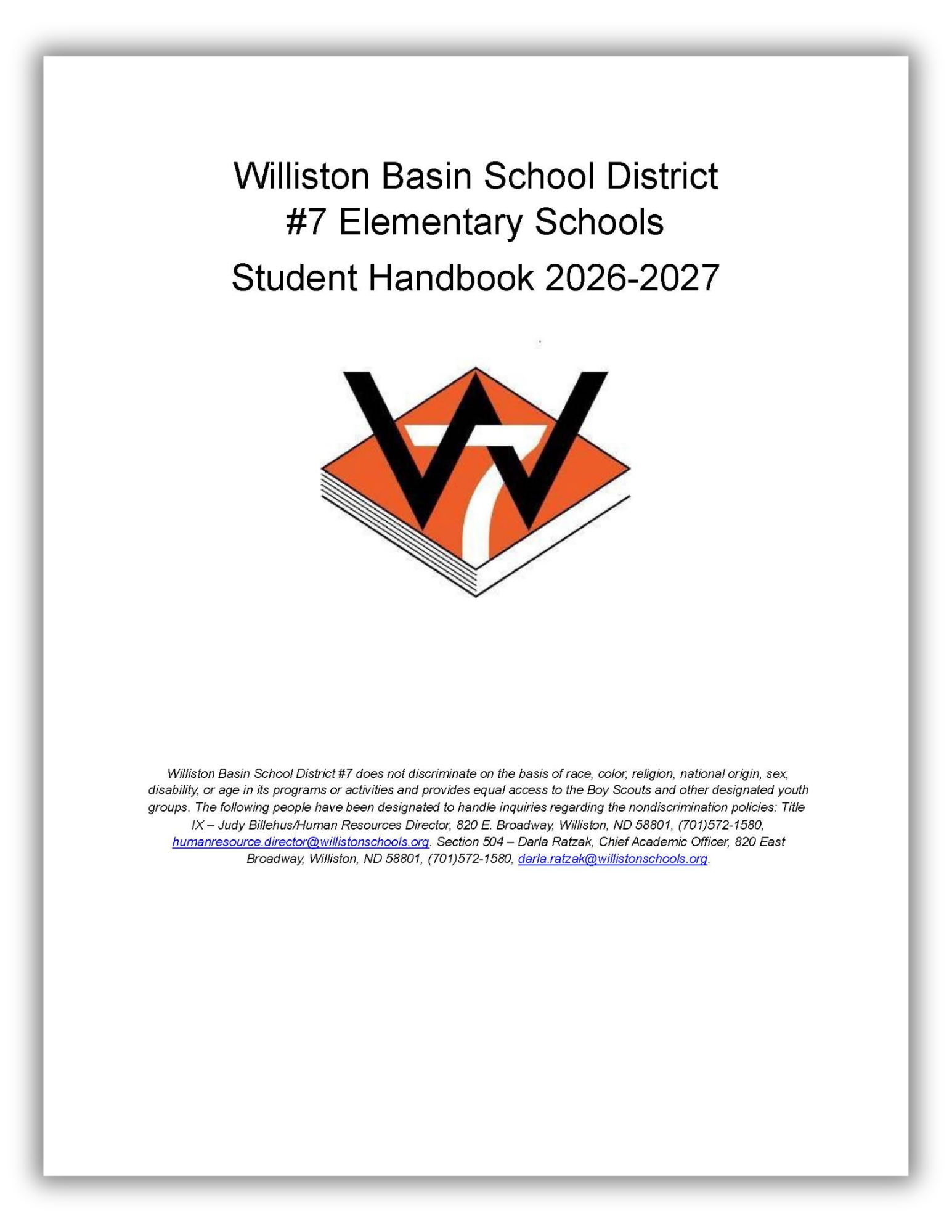 Elementary Handbook