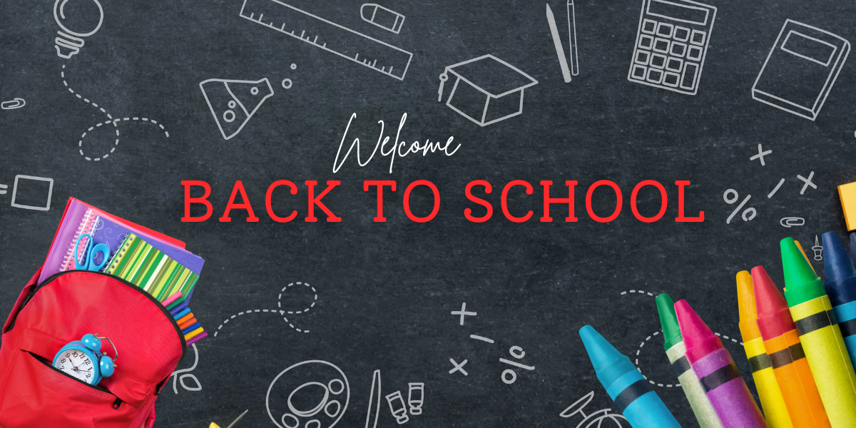 Welcome back to school.