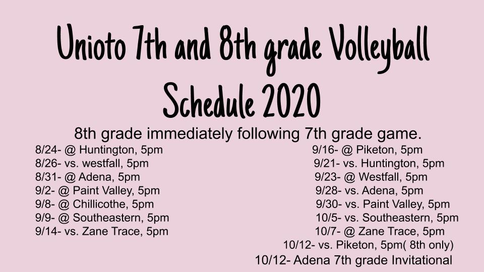 Middle School Volleyball