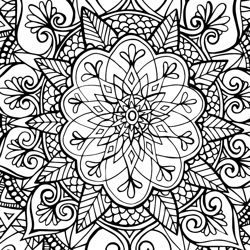 Art Therapy Coloring