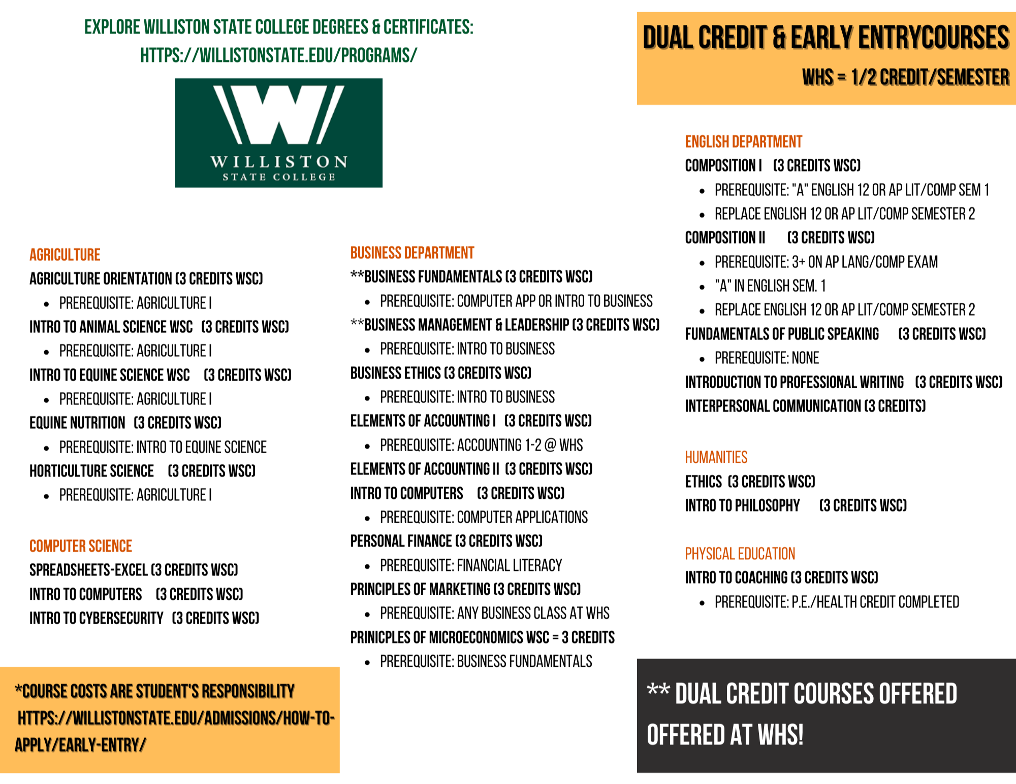 Dual Credit Courses Williston High School dual-credit-courses-williston-high-school