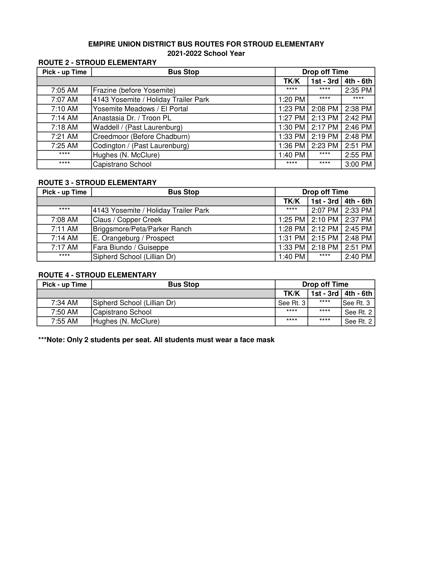 21-22 Stroud Bus Routes