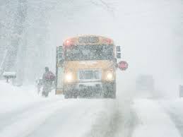 School Bus Winter
