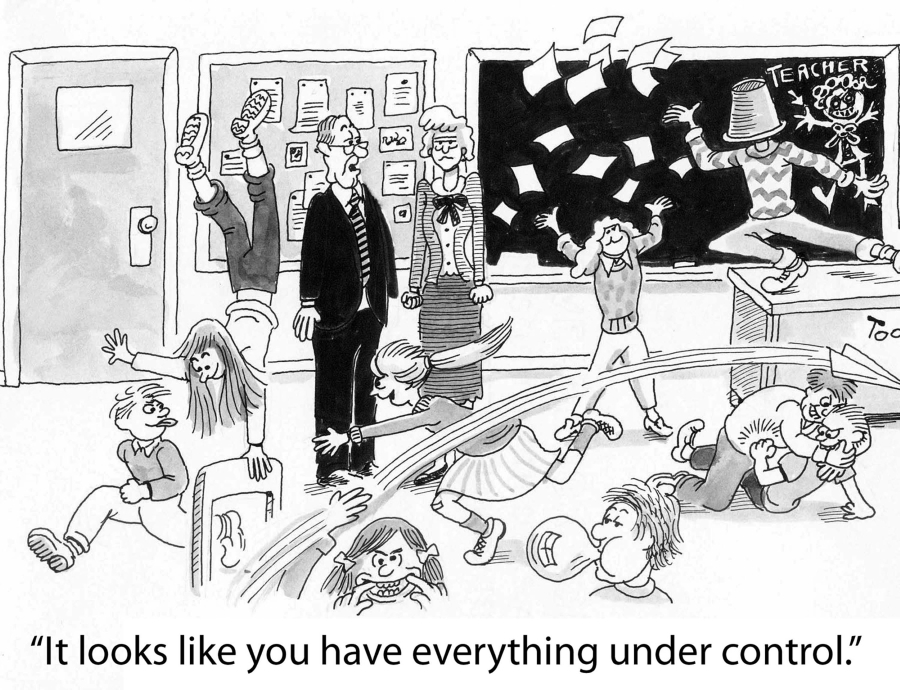 "It looks like you have everything under control"