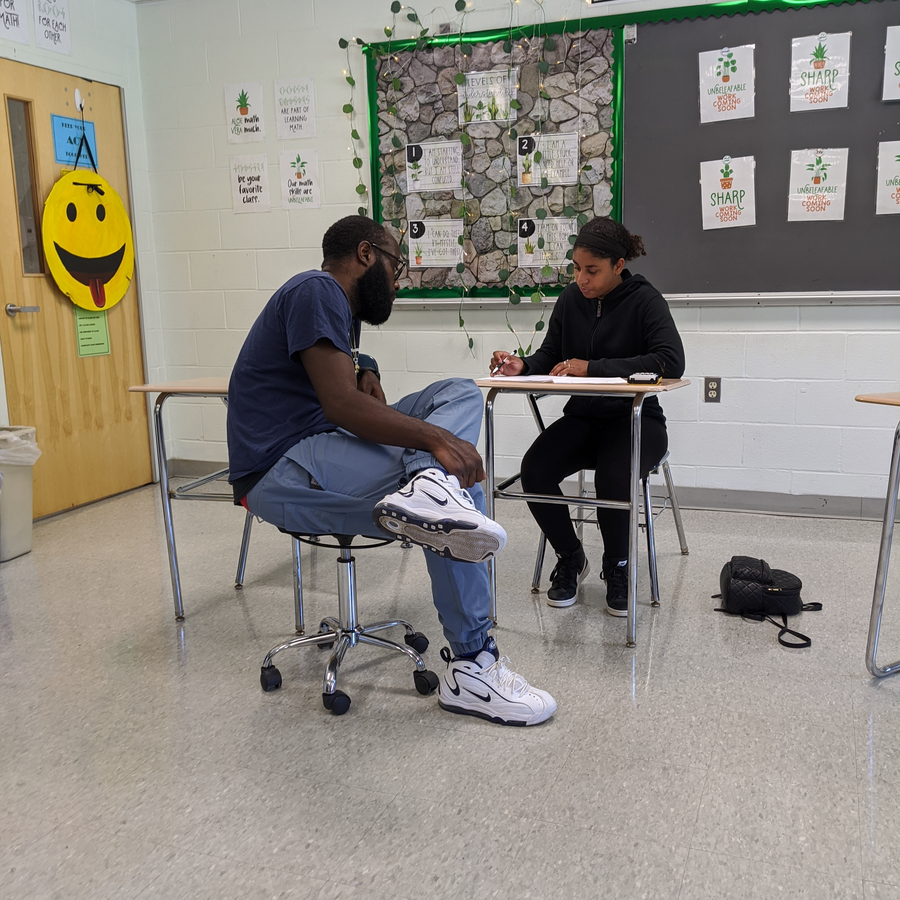 Student Working