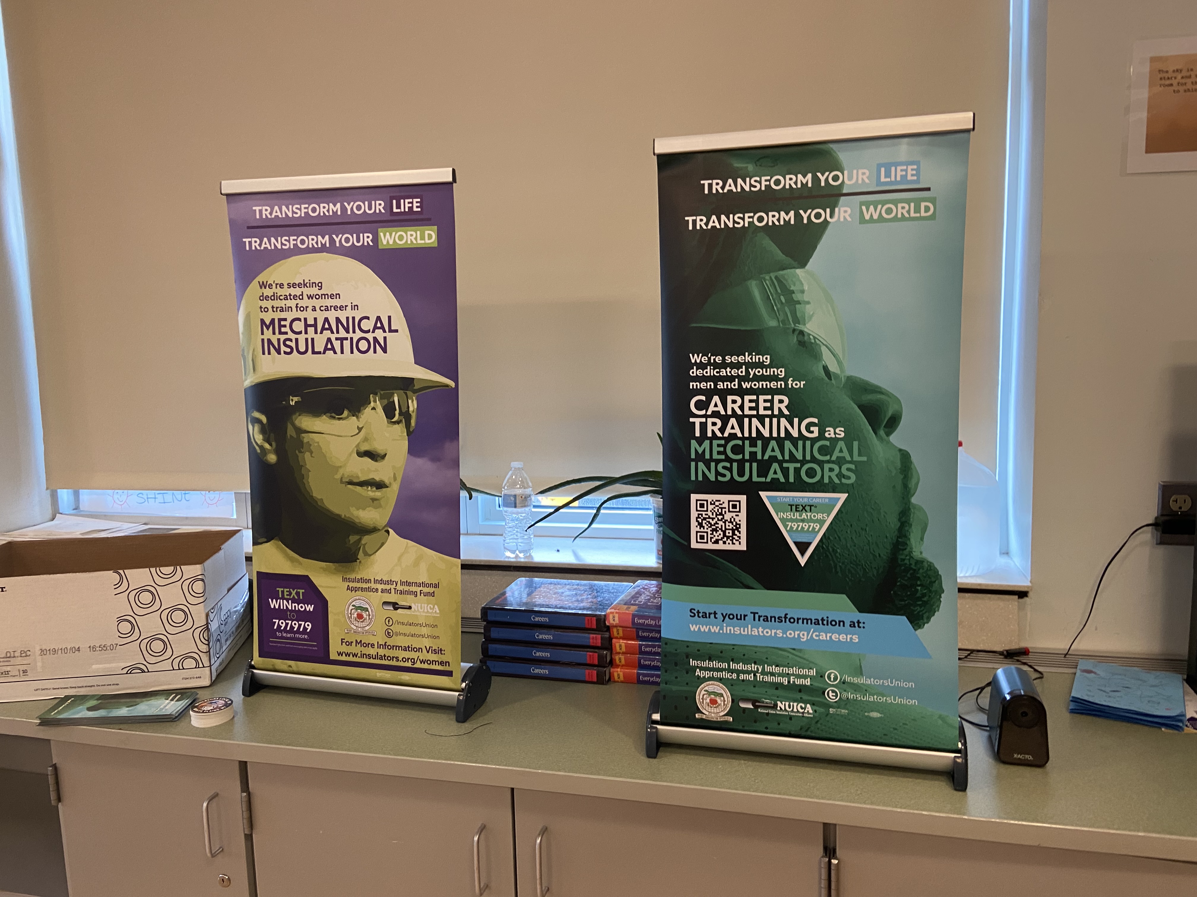 presentation banners for local union