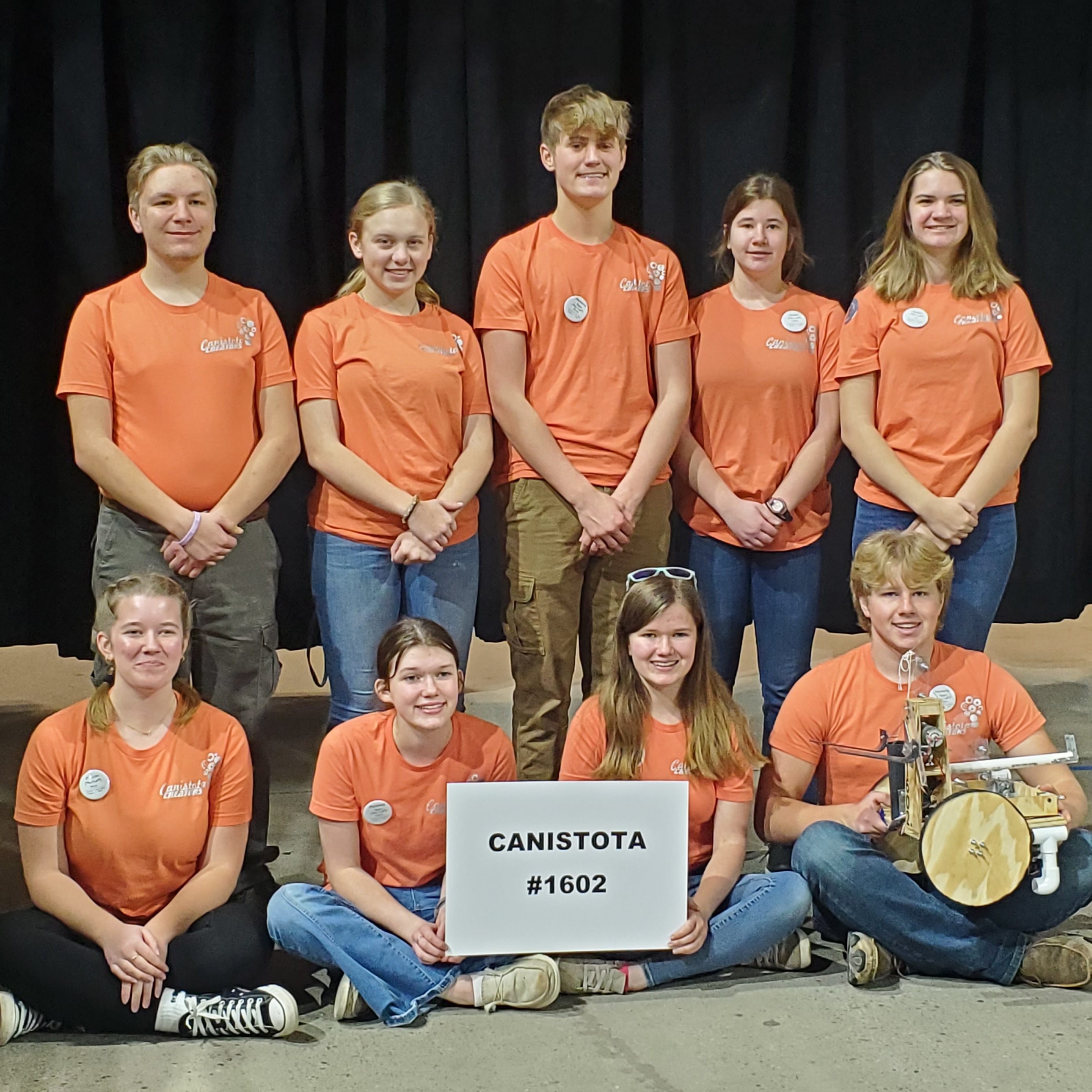 Canistota Creators at the Denver Regional Contest in 2023