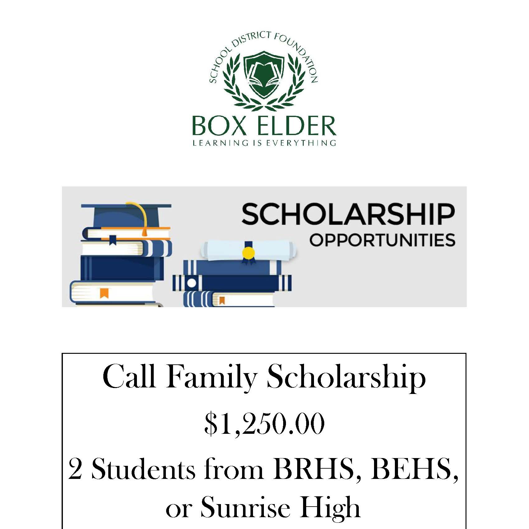 Call Family Scholarship