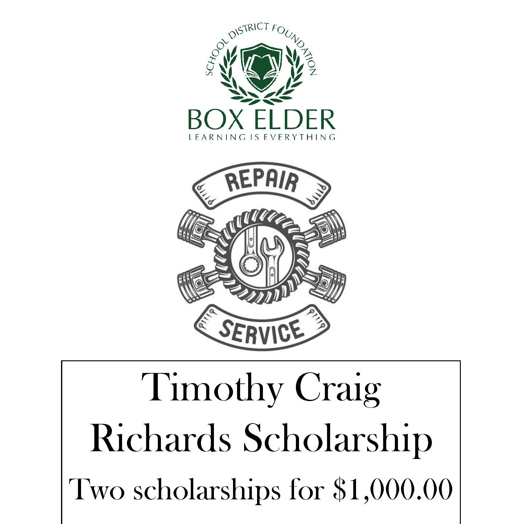 Timothy Craig Richards Scholarship