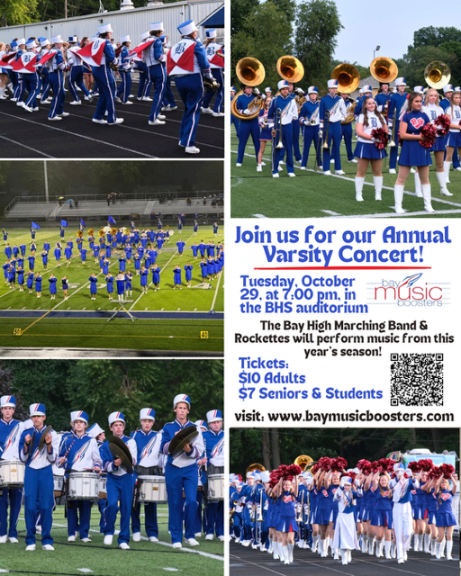 Varsity Band Concert flyer