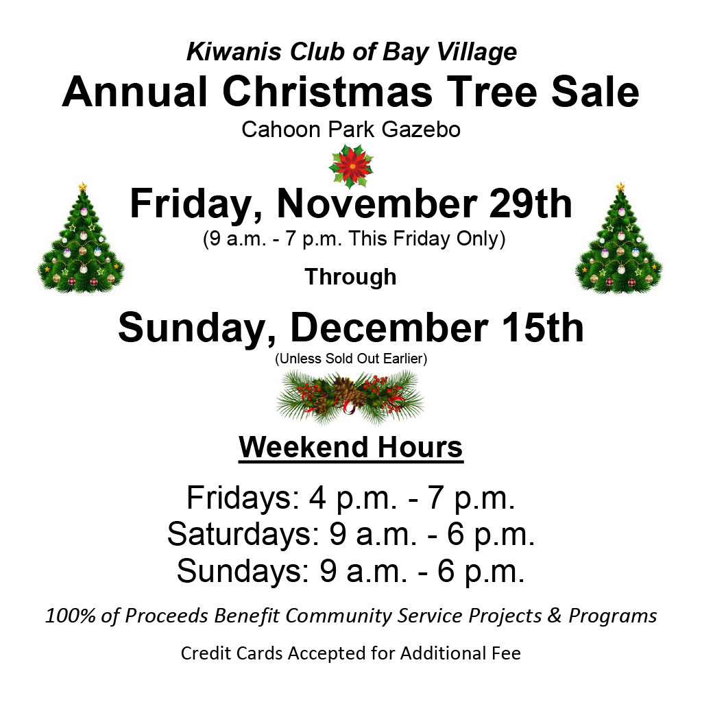 Kiwanis Tree Sales 2024