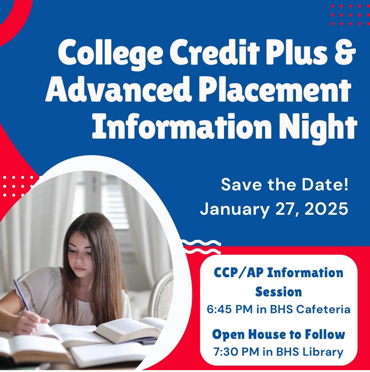 CCP and AP Info Night Flyer