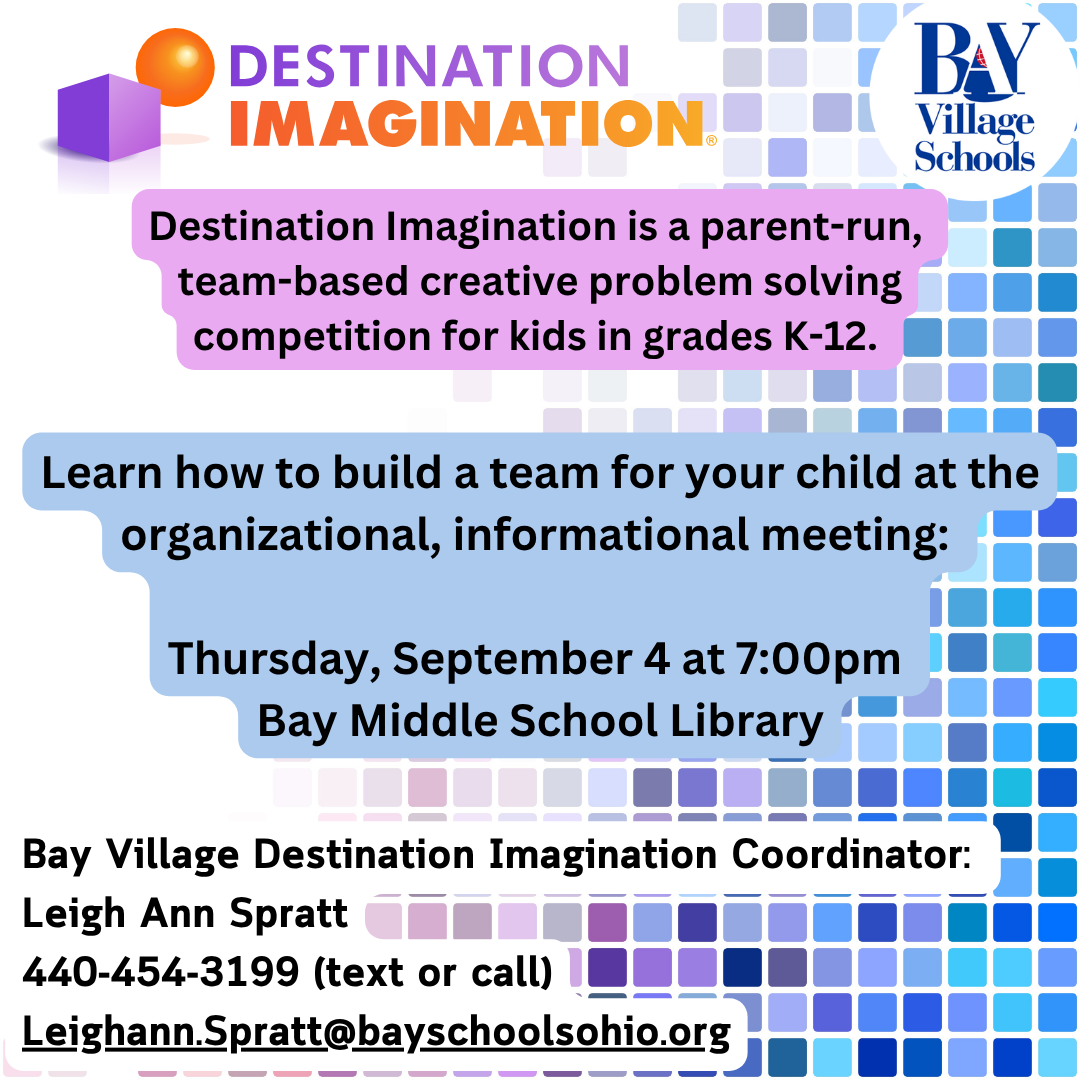 Destination Imagination Flyer