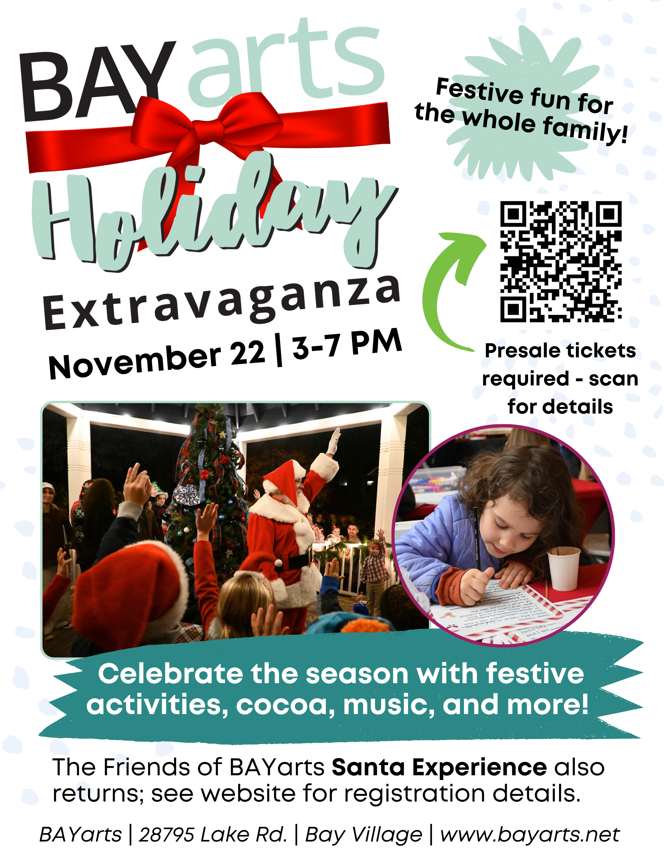 Bay Arts Holiday Flyer 2025