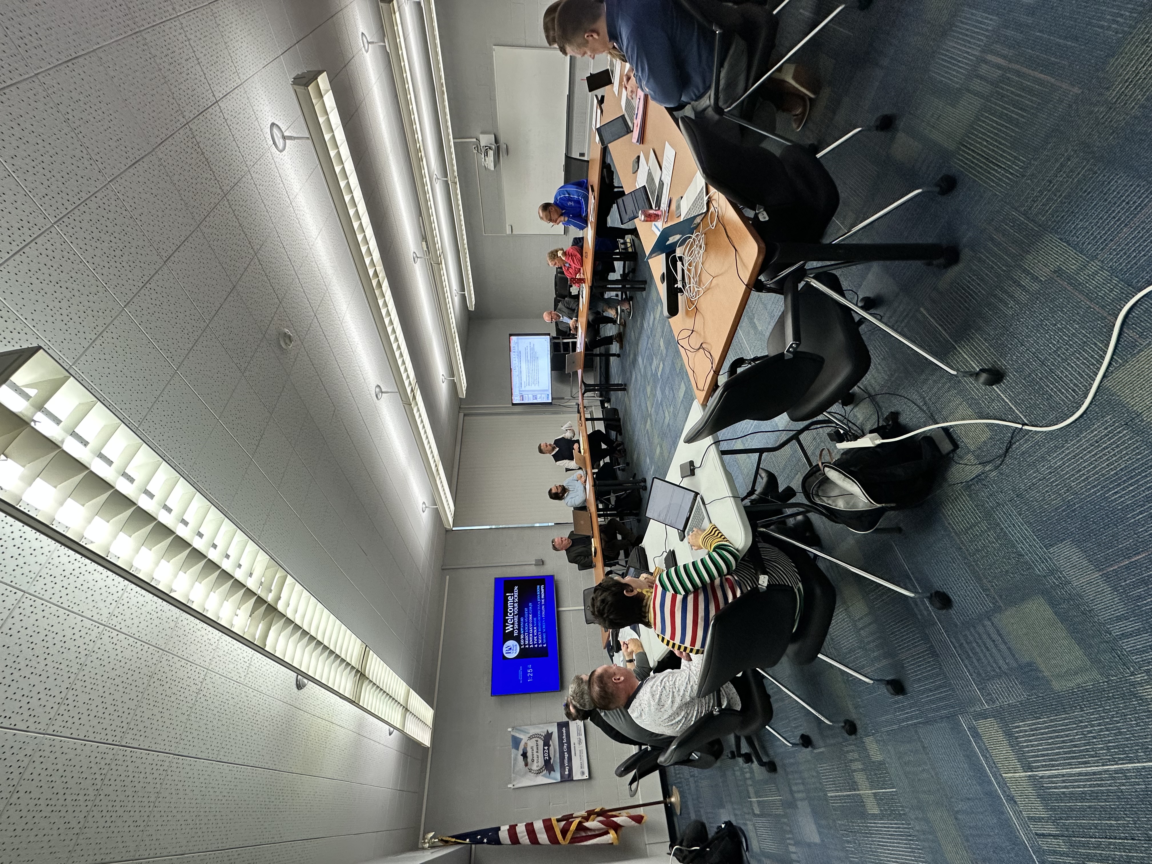 Nov. 5, 2025 Facilities Core Committee Meeting Photo