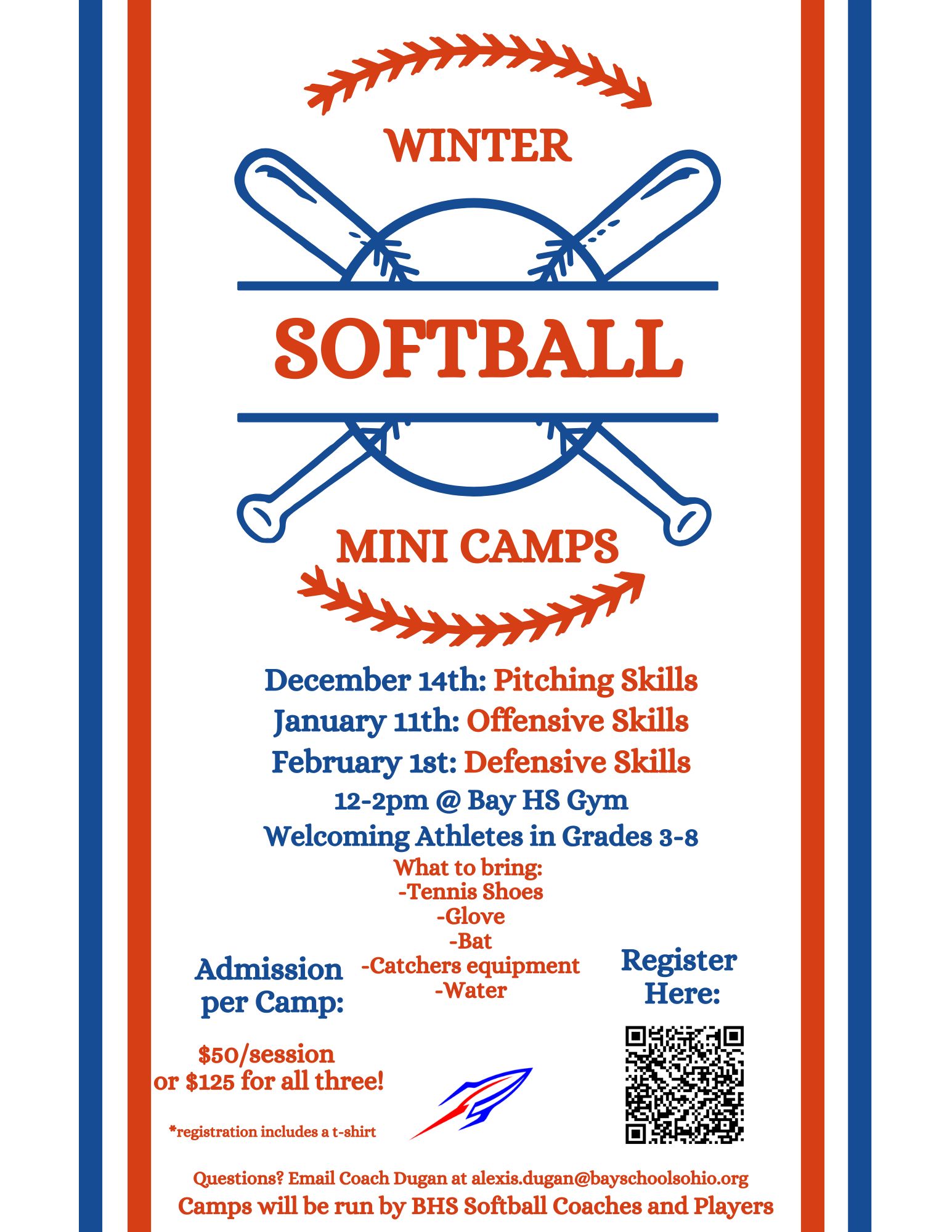 softball camps for 2025-26