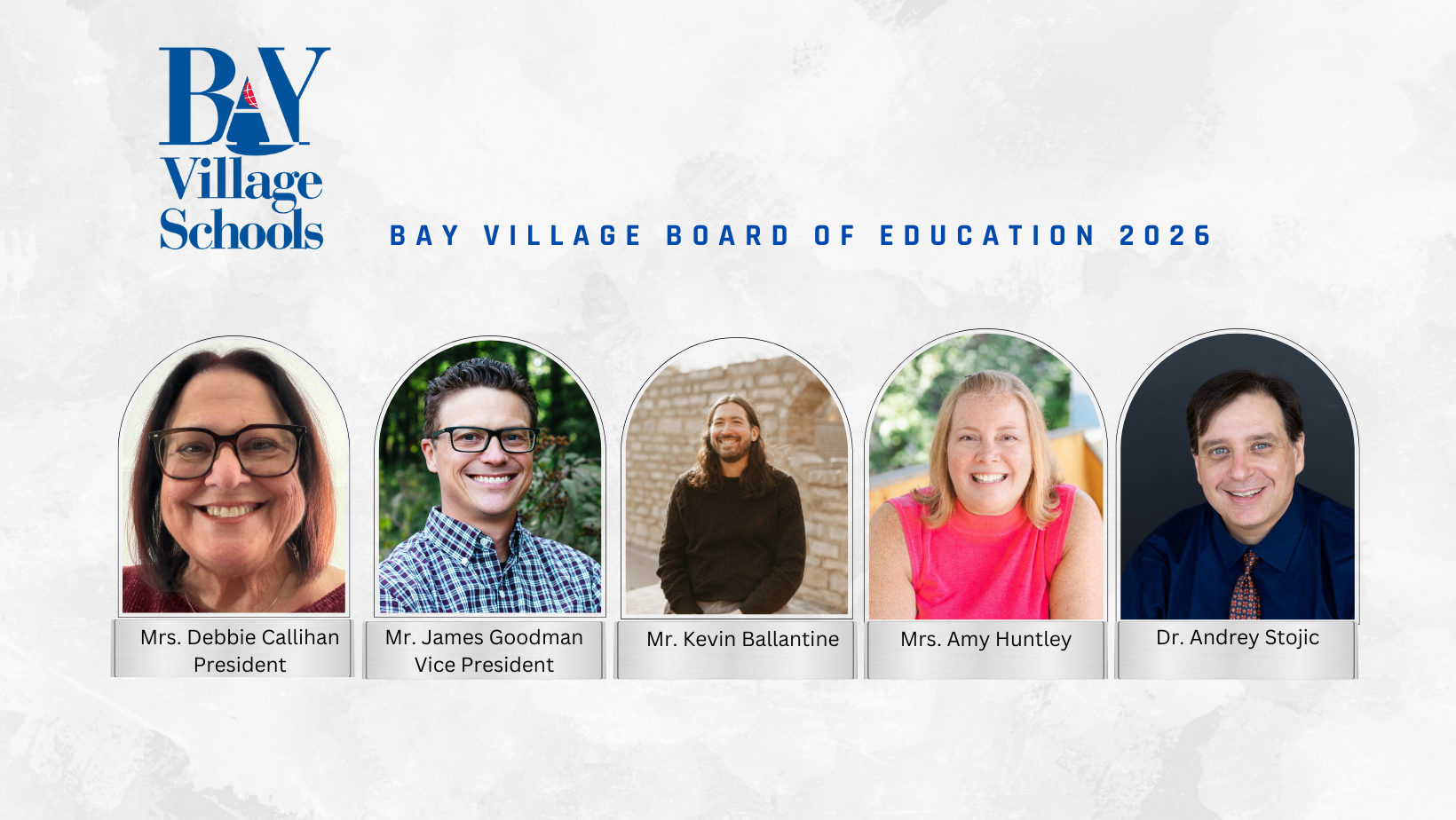 Board of Education Members for 2026