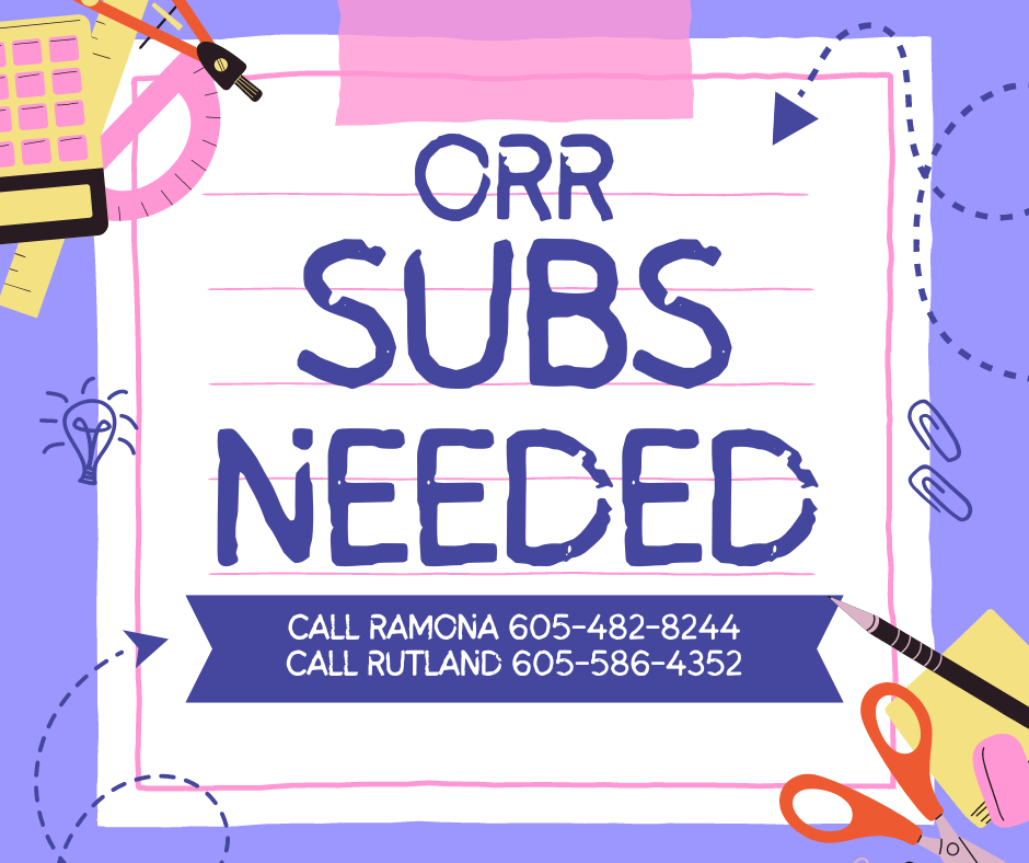 Subs Needed