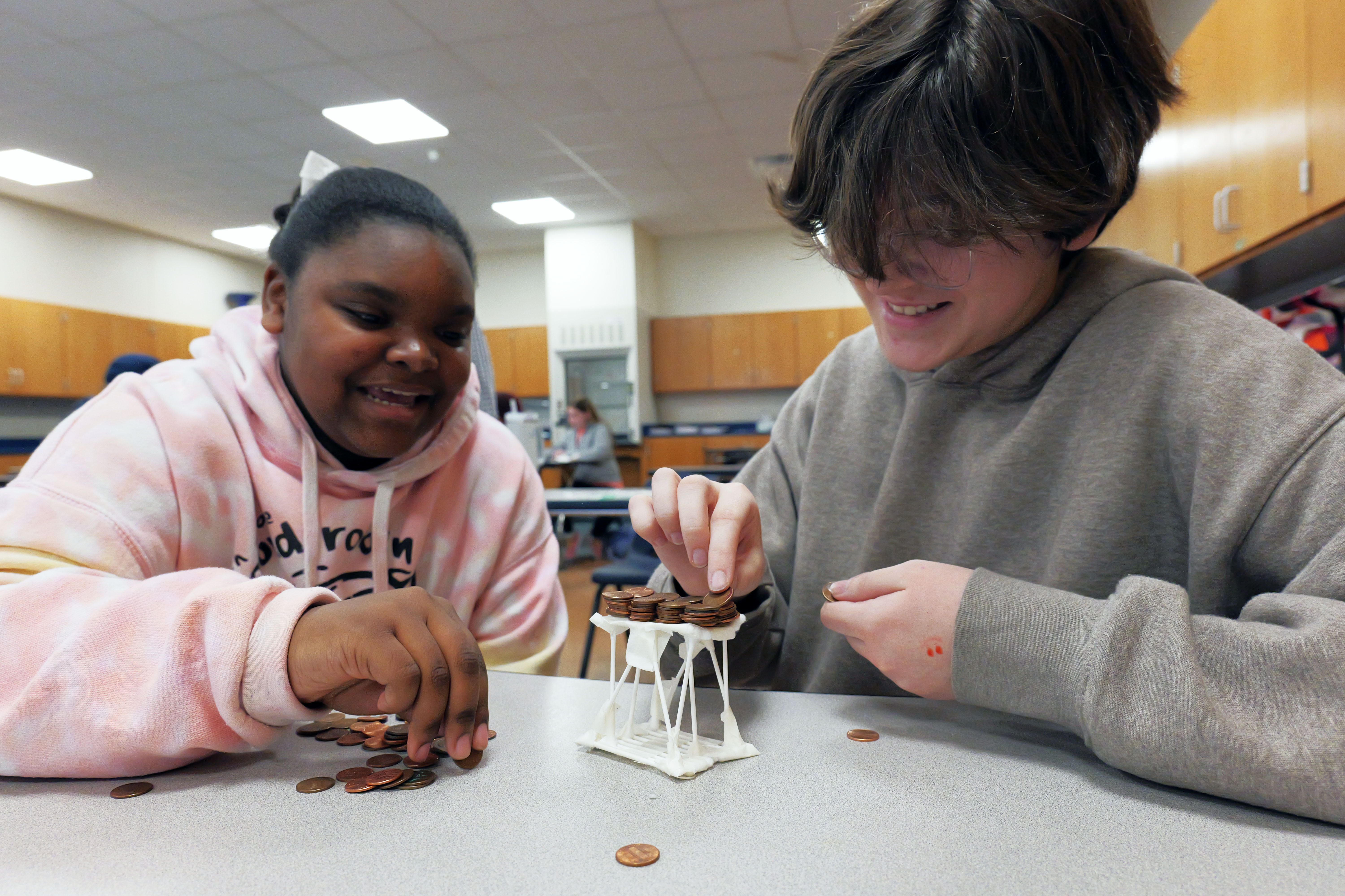 RJHS Bridge Building Stem Activity