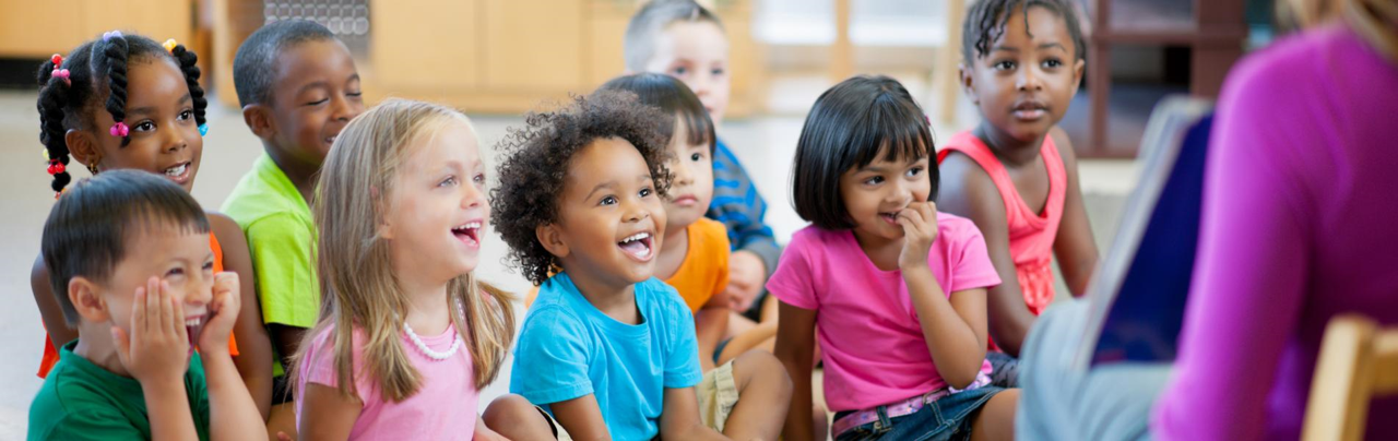 children in classroom