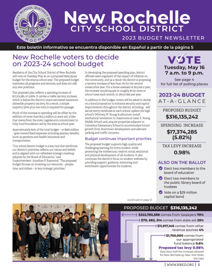 budget newsletter