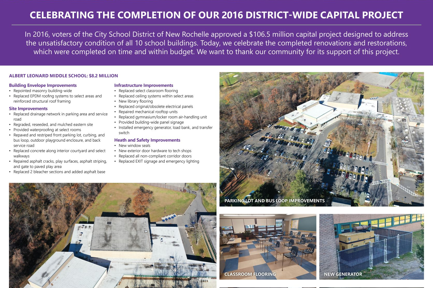 District Wide Capital Project