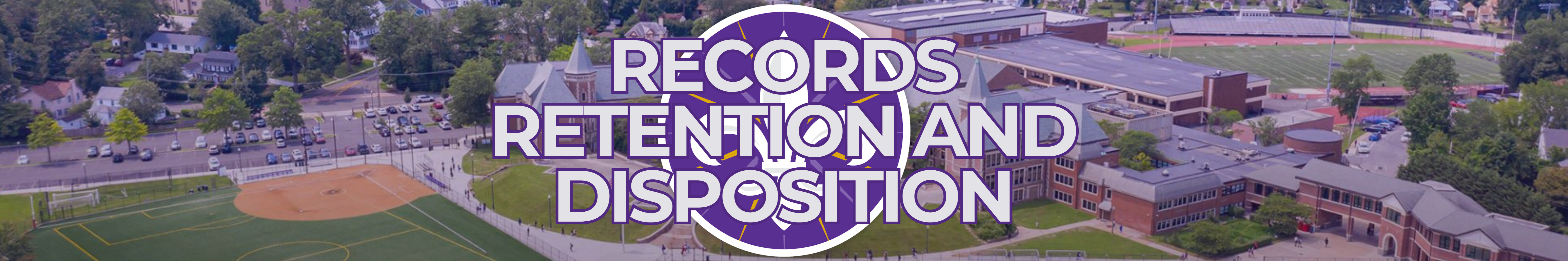 Records Retention and Disposition banner