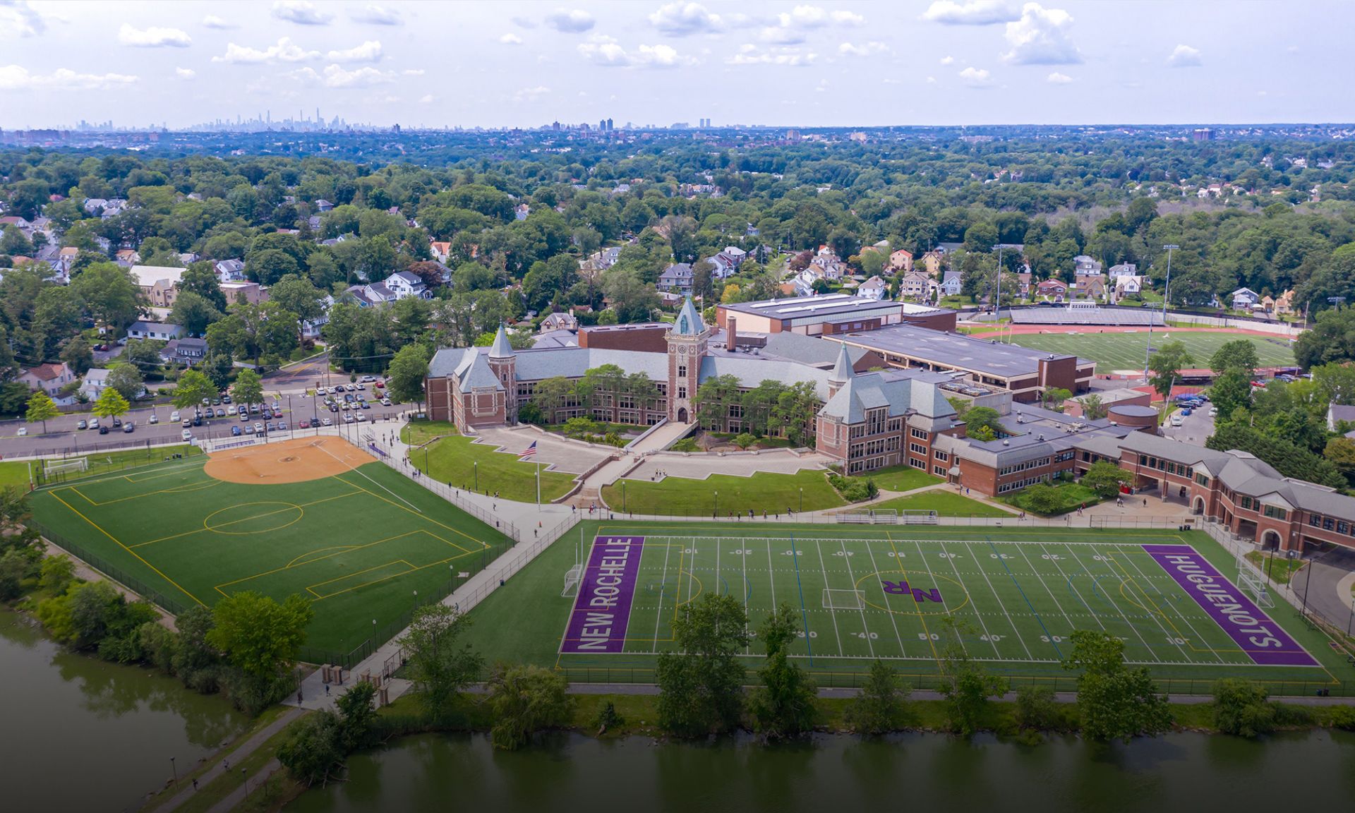 high school aerial