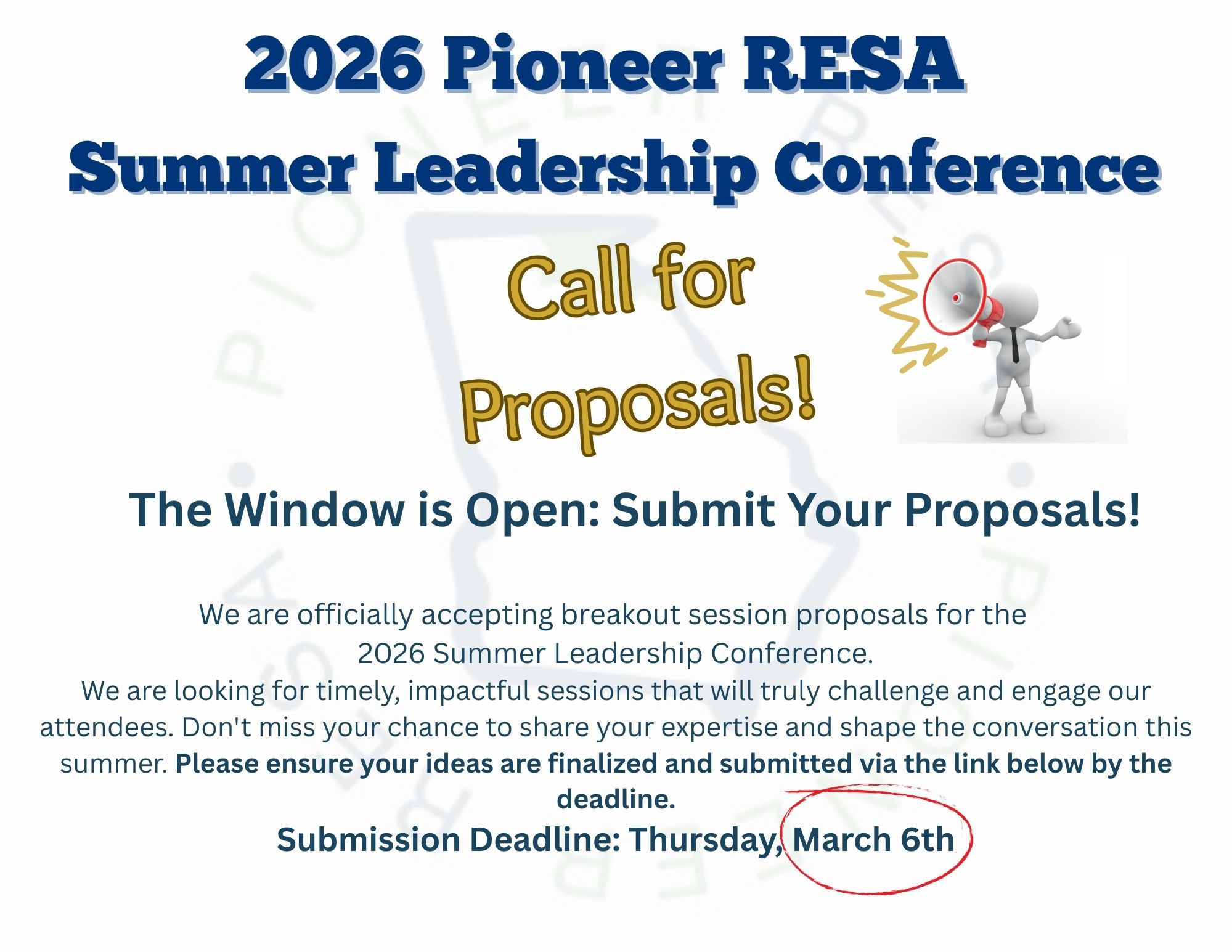 Call for Proposals