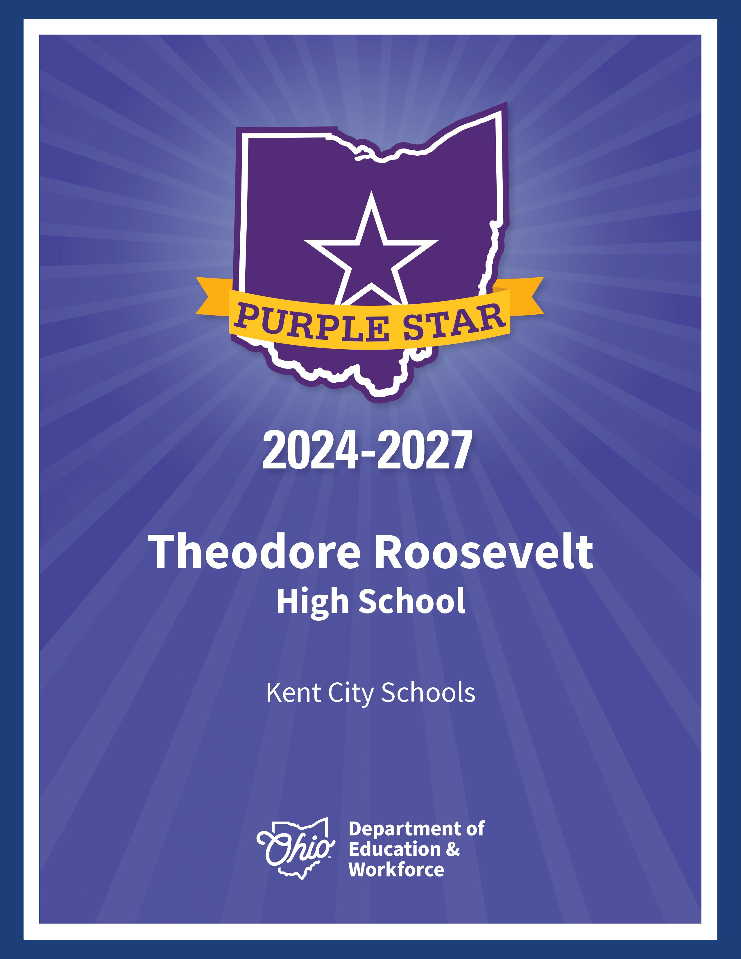 Roosevelt High School - Purple Star 2024-2027