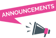 Announcements
