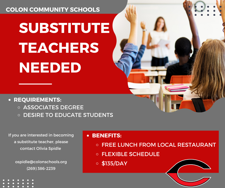 Career Opportunities Colon Community Schools