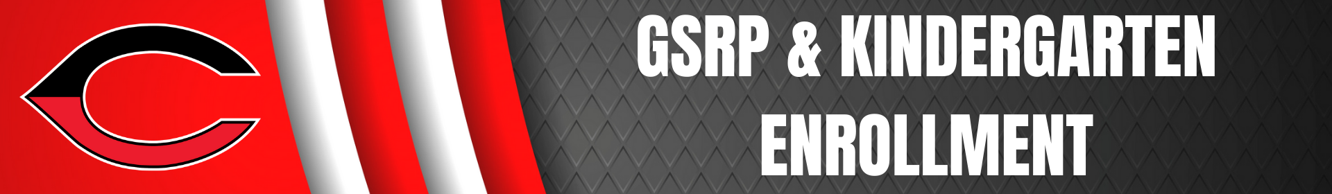 GSRP & Kindergarten Enrollment Header