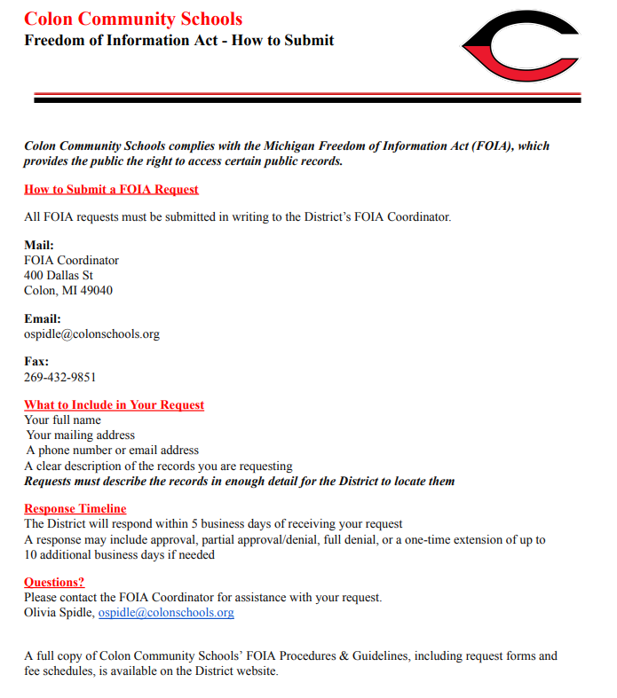 FOIA - How to Submit