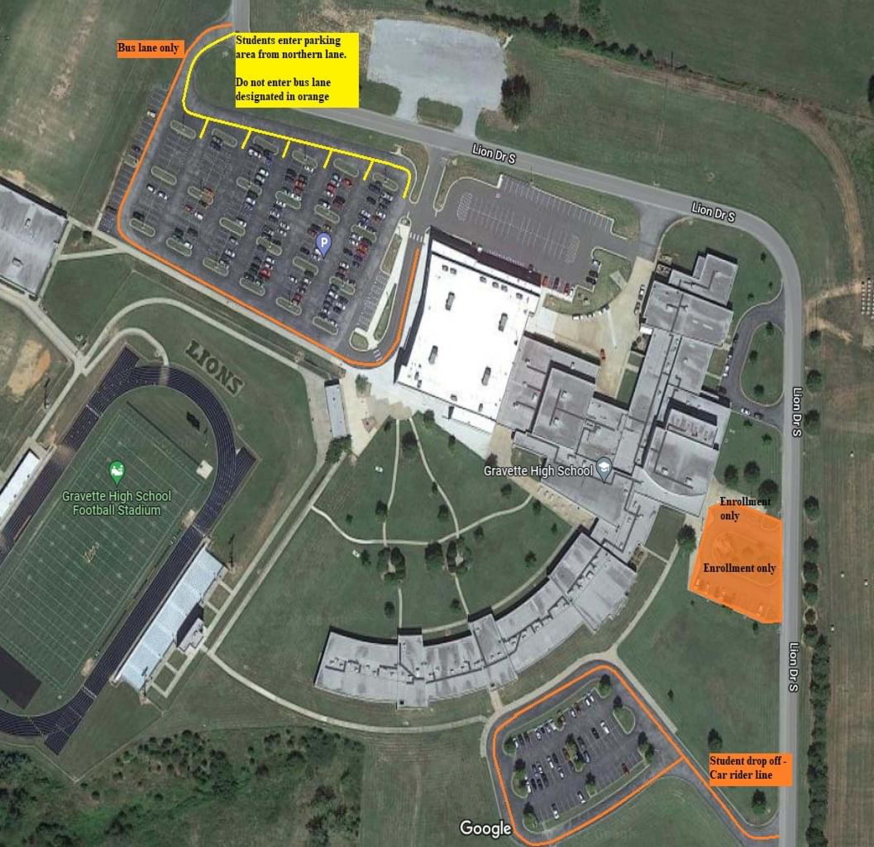 GHS Traffic Pattern Map 2