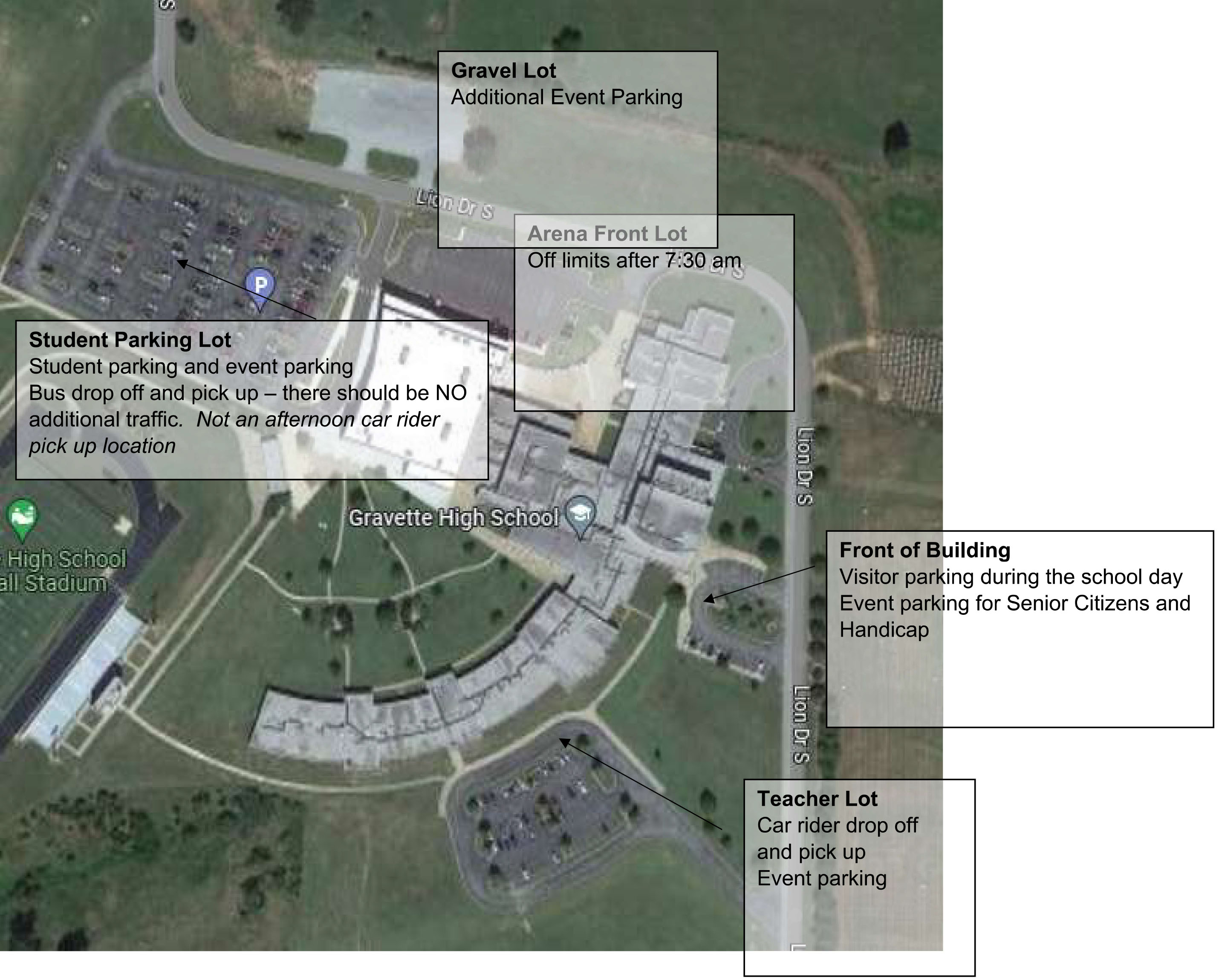 GHS Traffic Pattern Map